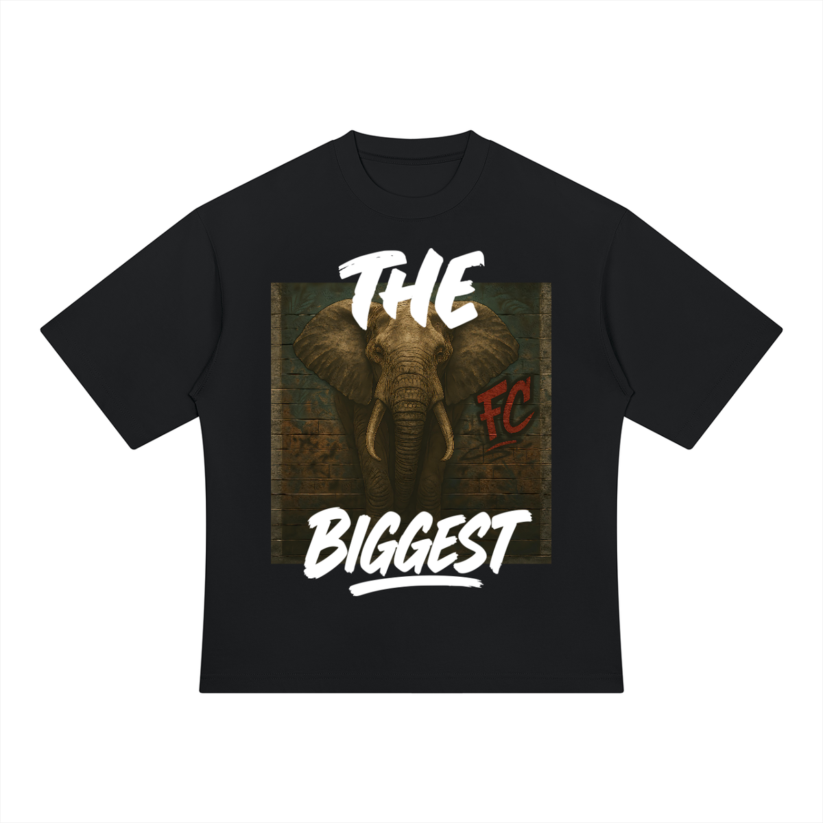 FC THE BIGGEST    Heavyweight Oversized T-Shirt