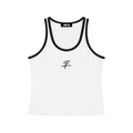 FANCLUB Block Cropped Tank Top