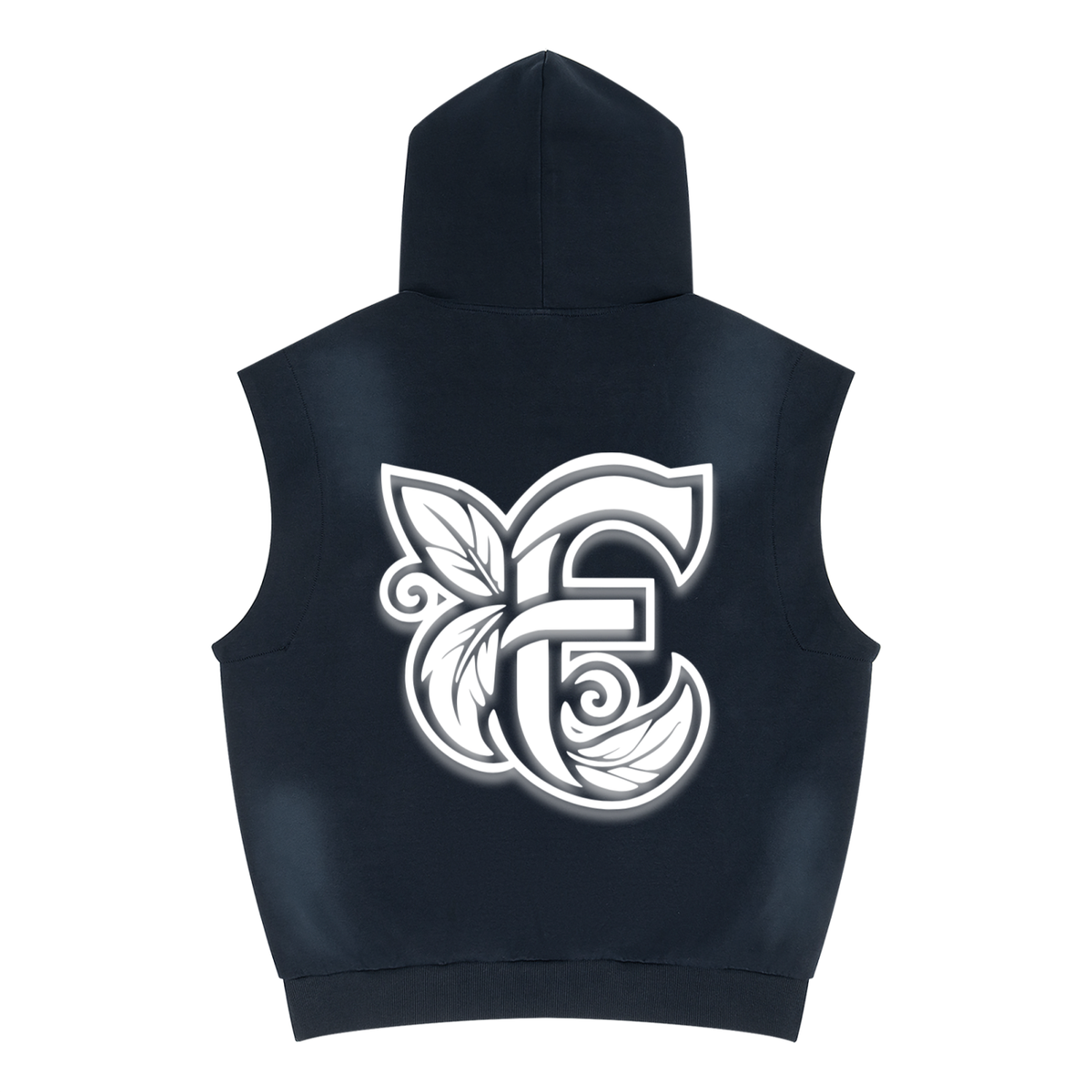 FANCLUB Vintage Wash Sun Fade Sleeveless Hoodie
