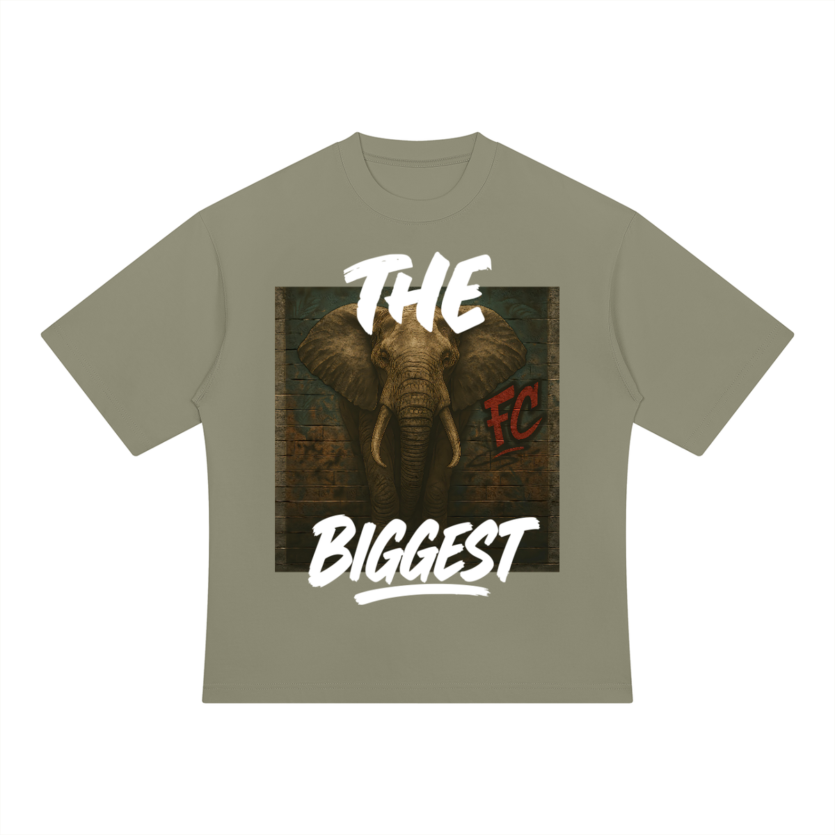 FC THE BIGGEST    Heavyweight Oversized T-Shirt