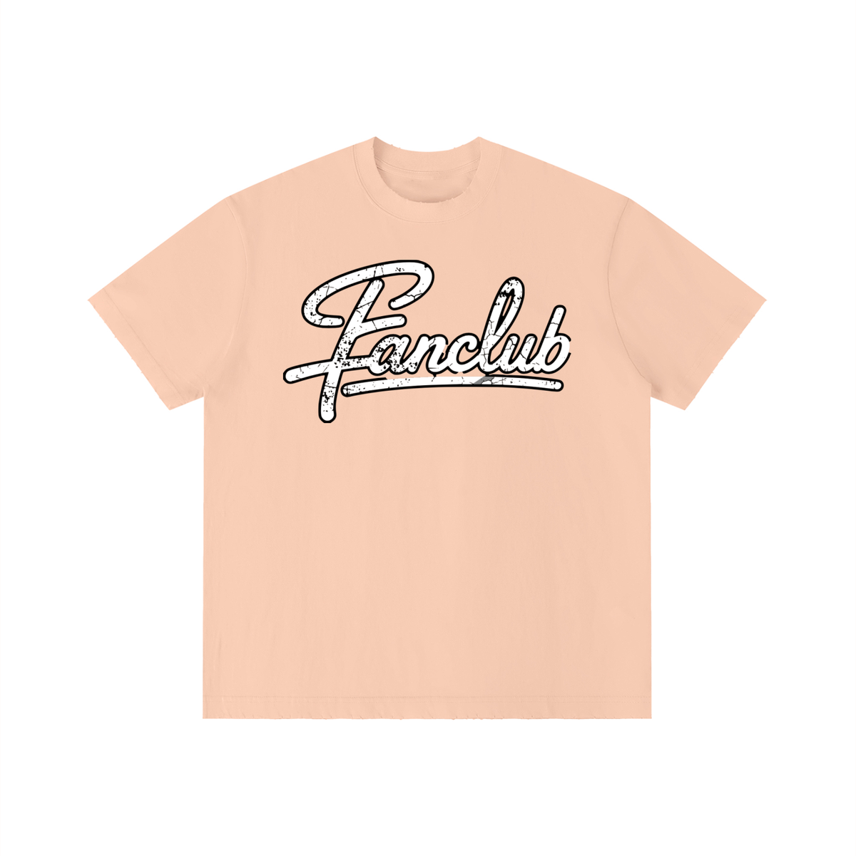 FANCLUB Vintage Wash Distressed T-Shirt