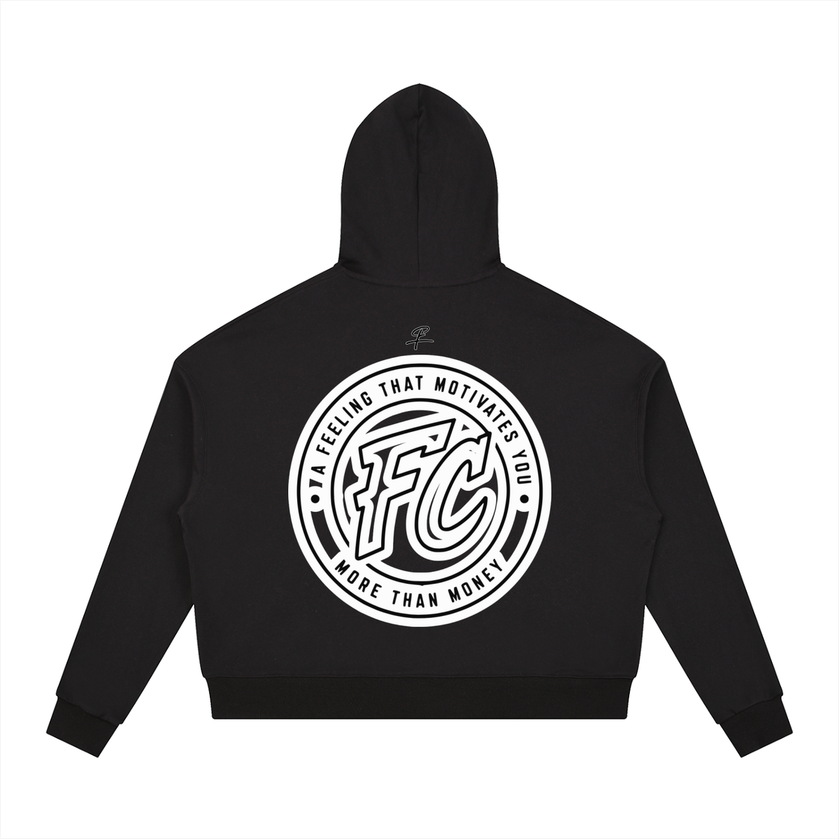 FANCLUB Contrast Drawstring Hoodie