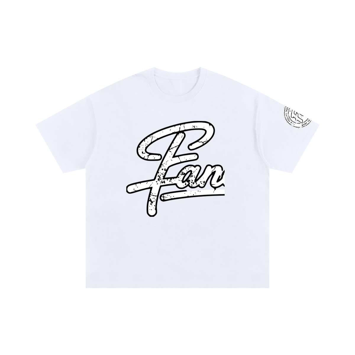 Unisex FANCLUB  Oversized Cotton T-Shirt
