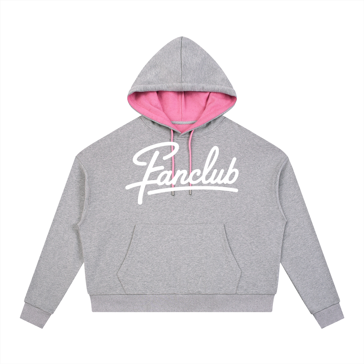 FANCLUB Contrast Drawstring Hoodie