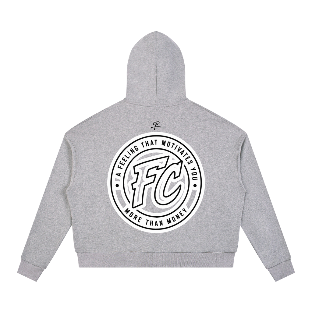 FANCLUB Contrast Drawstring Hoodie