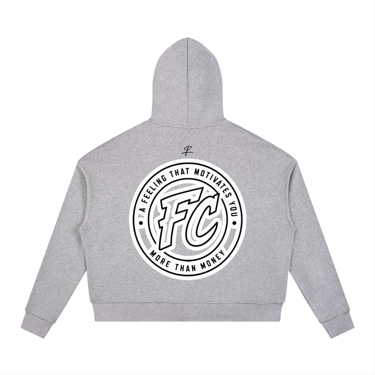 FANCLUB Contrast Drawstring Hoodie